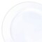 Smarty Had A Party 1025 Solid White Economy Round Disposable Plastic Dinner Plates 120 Plates, 120PK 110WH-CASE - alternate 1